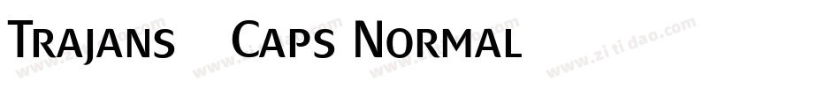 Trajans-Caps Normal字体转换